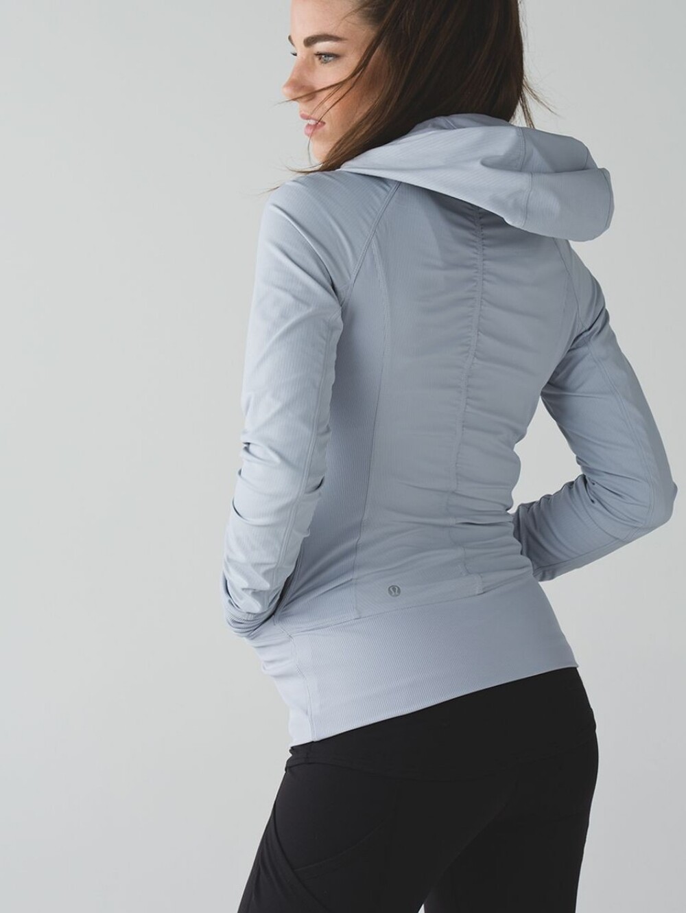 Lululemon In Flux Jacket In Silver Fox Size 4